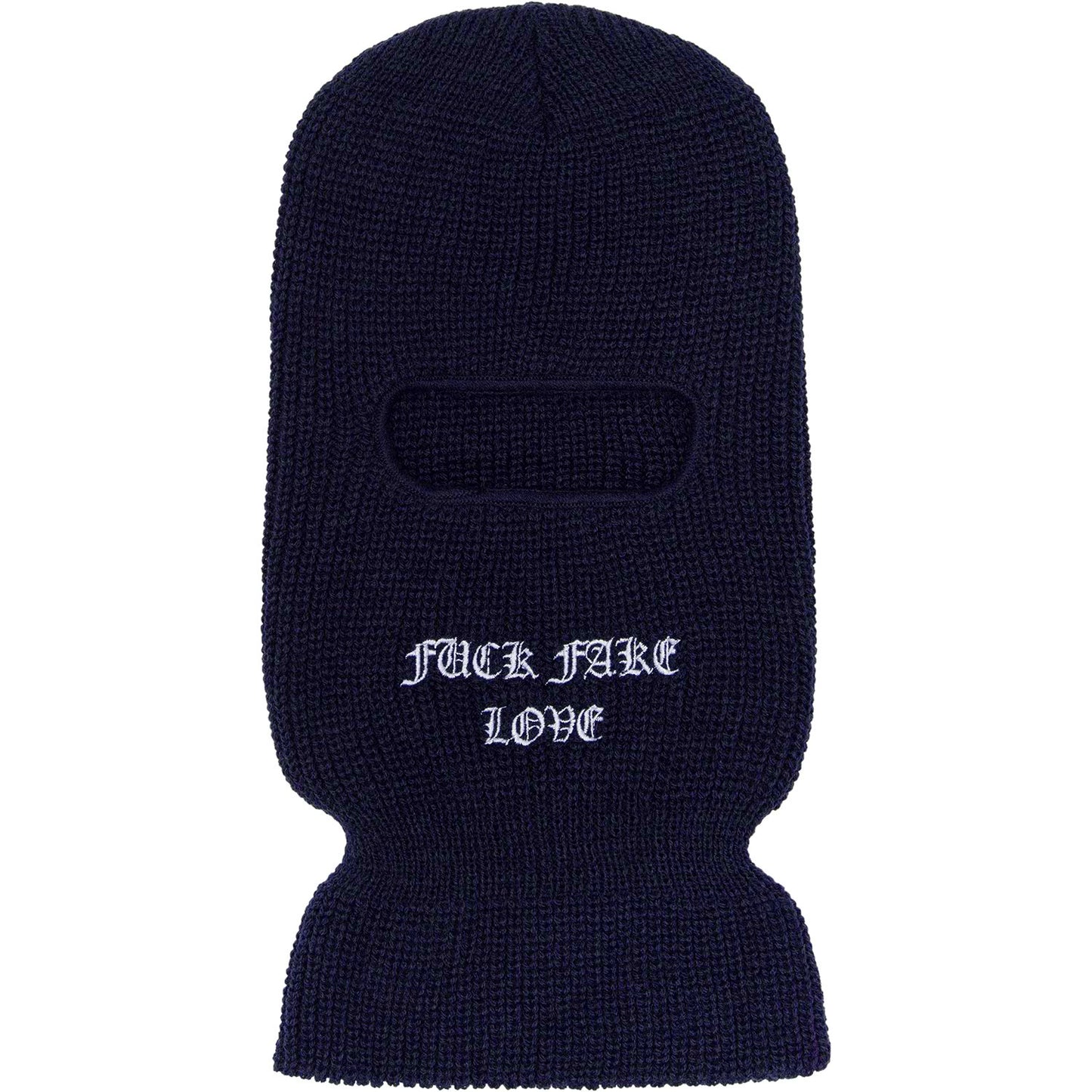 Fake Love One Hole Ski Mask - Navy