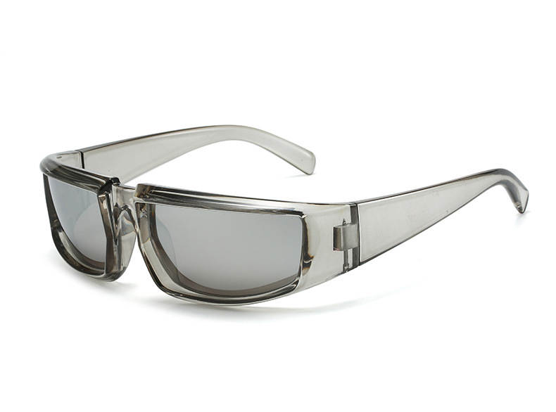 Tunnel Vision Glasses - Silver/Silver