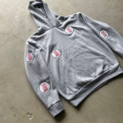 Custom 5 Spot Hoodie EMBROIDERED