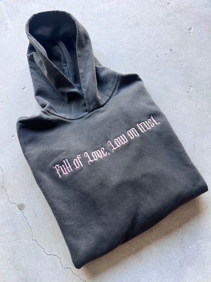 Full of Love , Low on Trust Hoodie