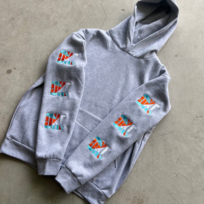 OKC oklahoma Sleeve Hoodie