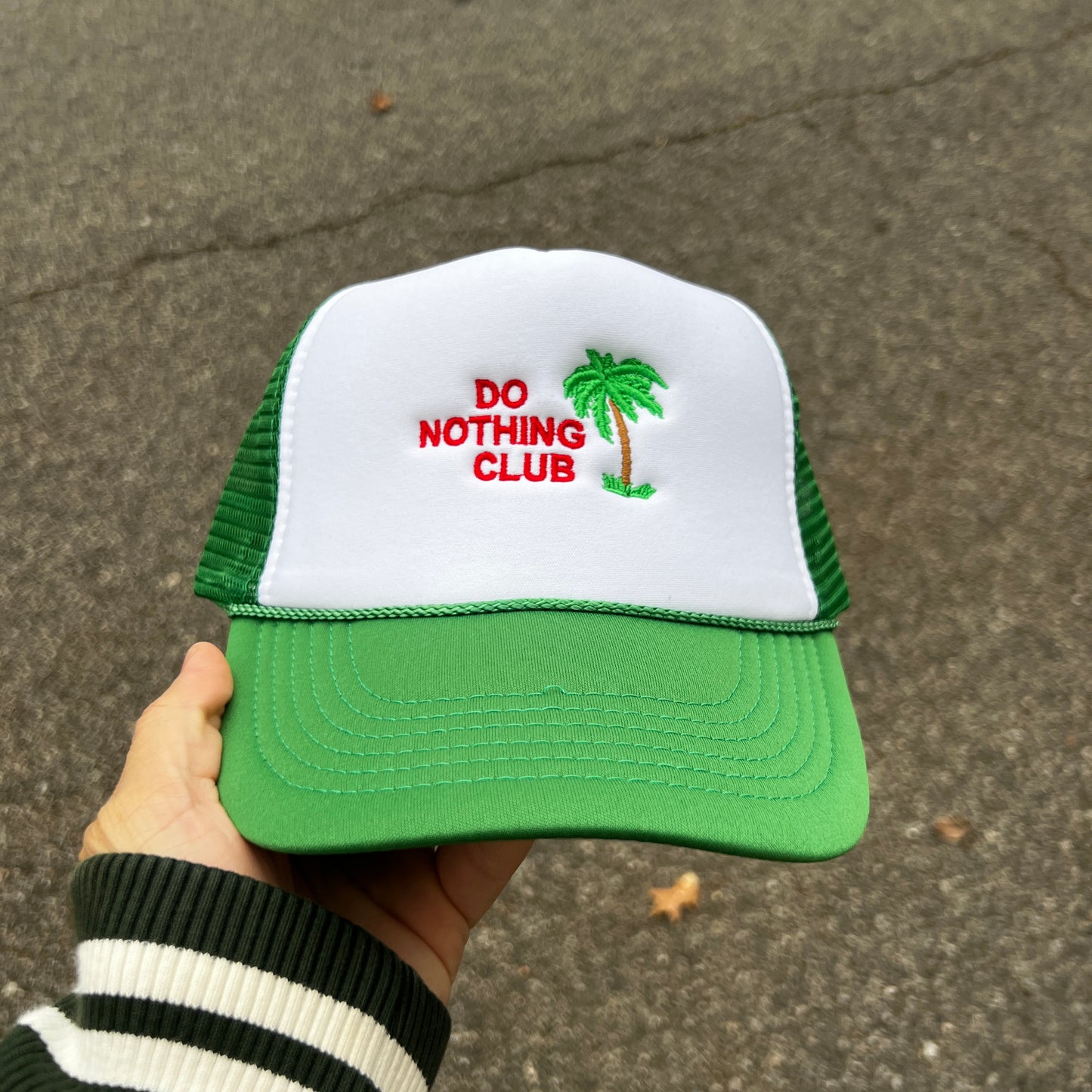 Do Nothing Club TRUCKER HAT