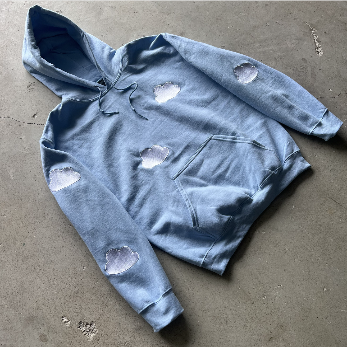 Clouds 5 Spot Hoodie