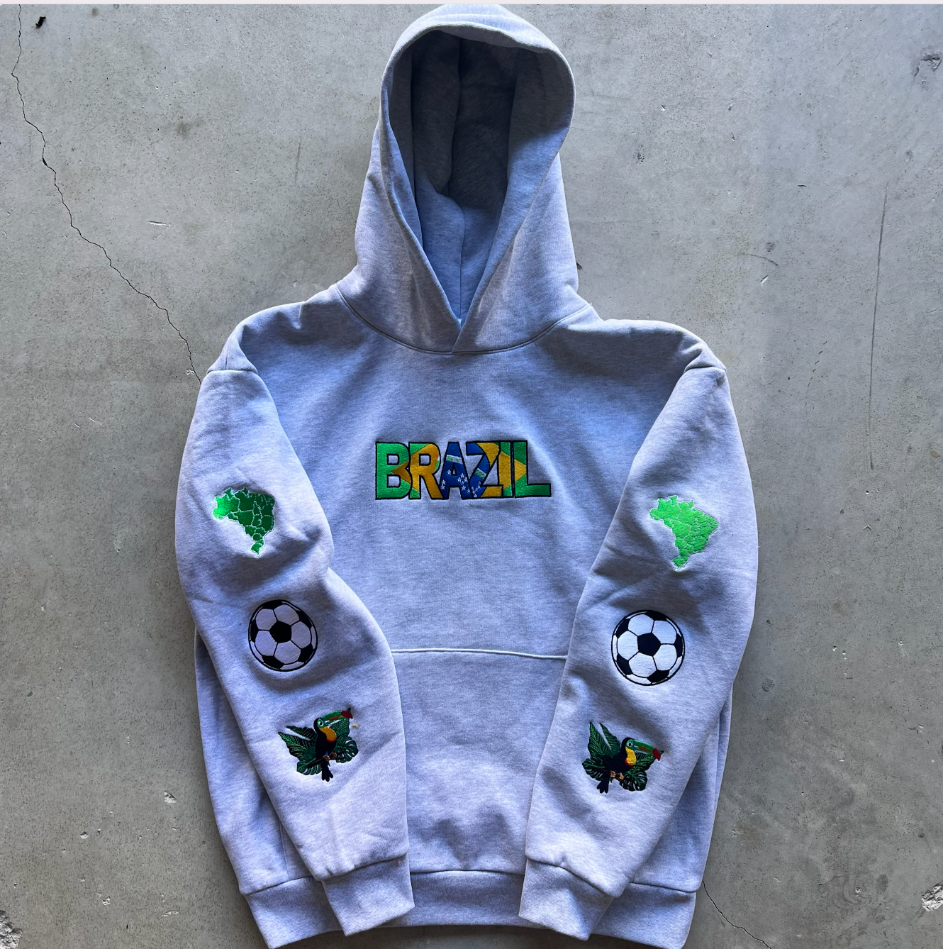 Brazil Inspired Hoodie