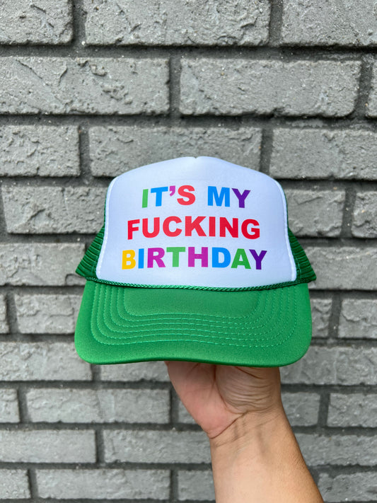 Birthday Trucker Hat