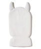 Horns Ski Mask - White