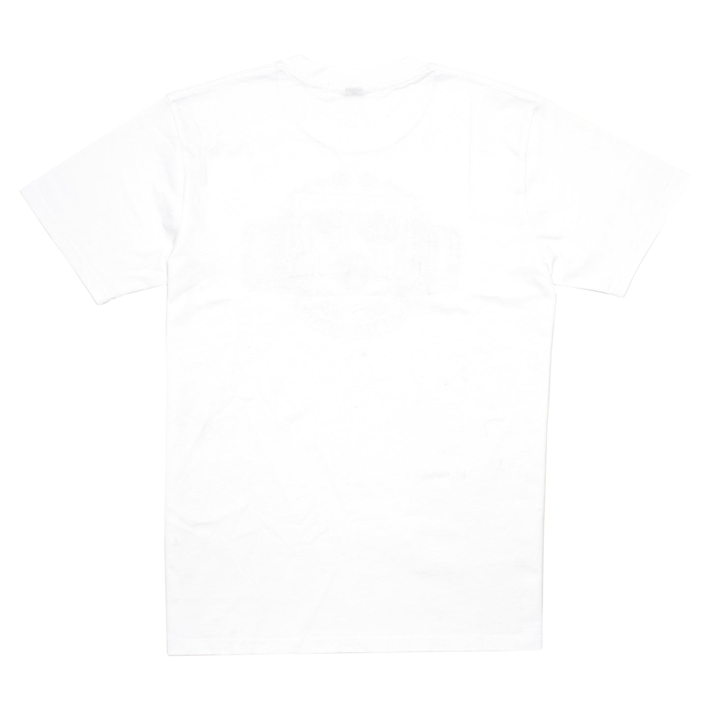 Queens Get The Money Patch Twill Tee - White