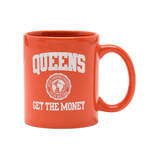 Queens Get The Money Mug - Orange