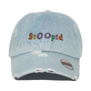 Stoopid Hat - Distressed Denim